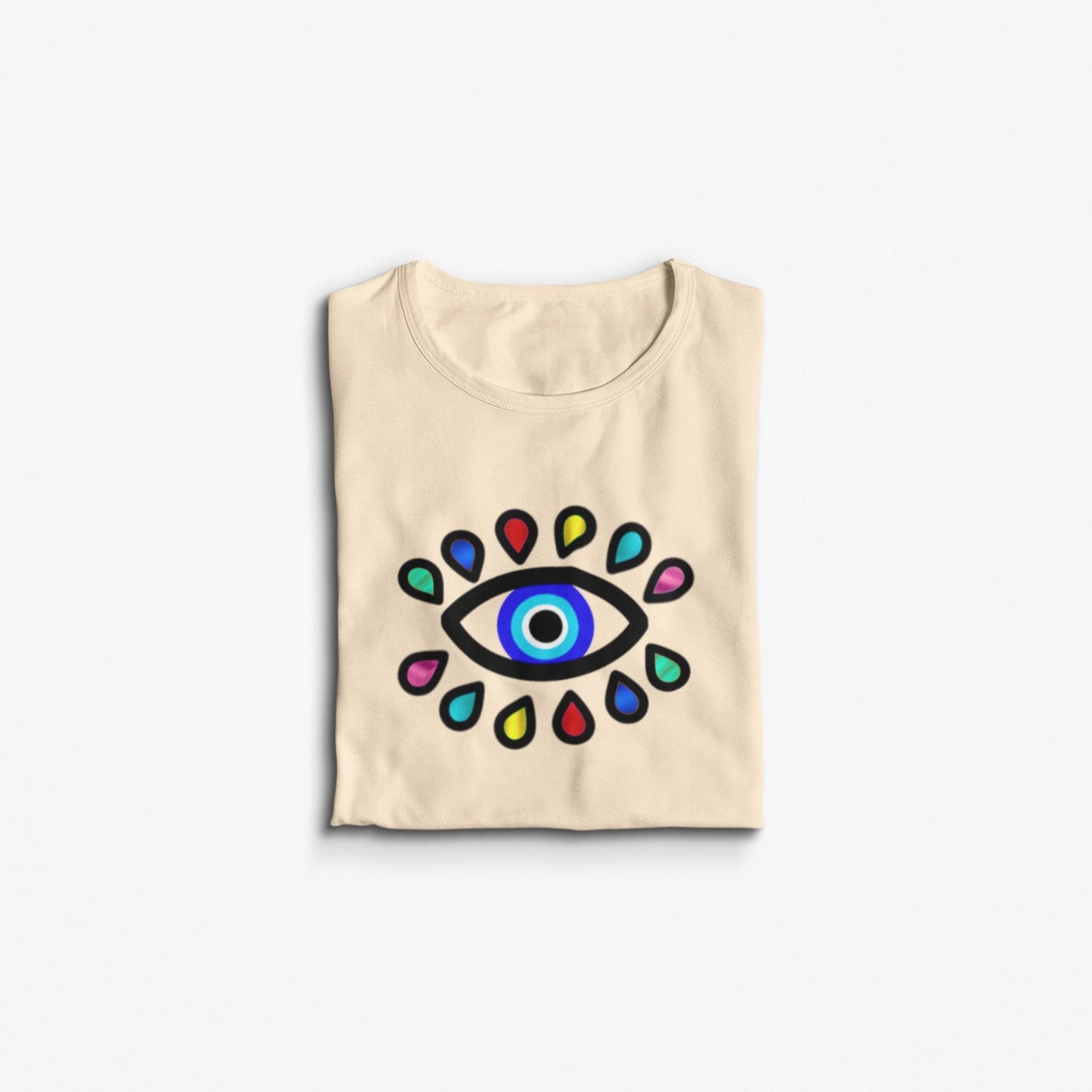 Evil Eye T shirt, Colorful T shirt