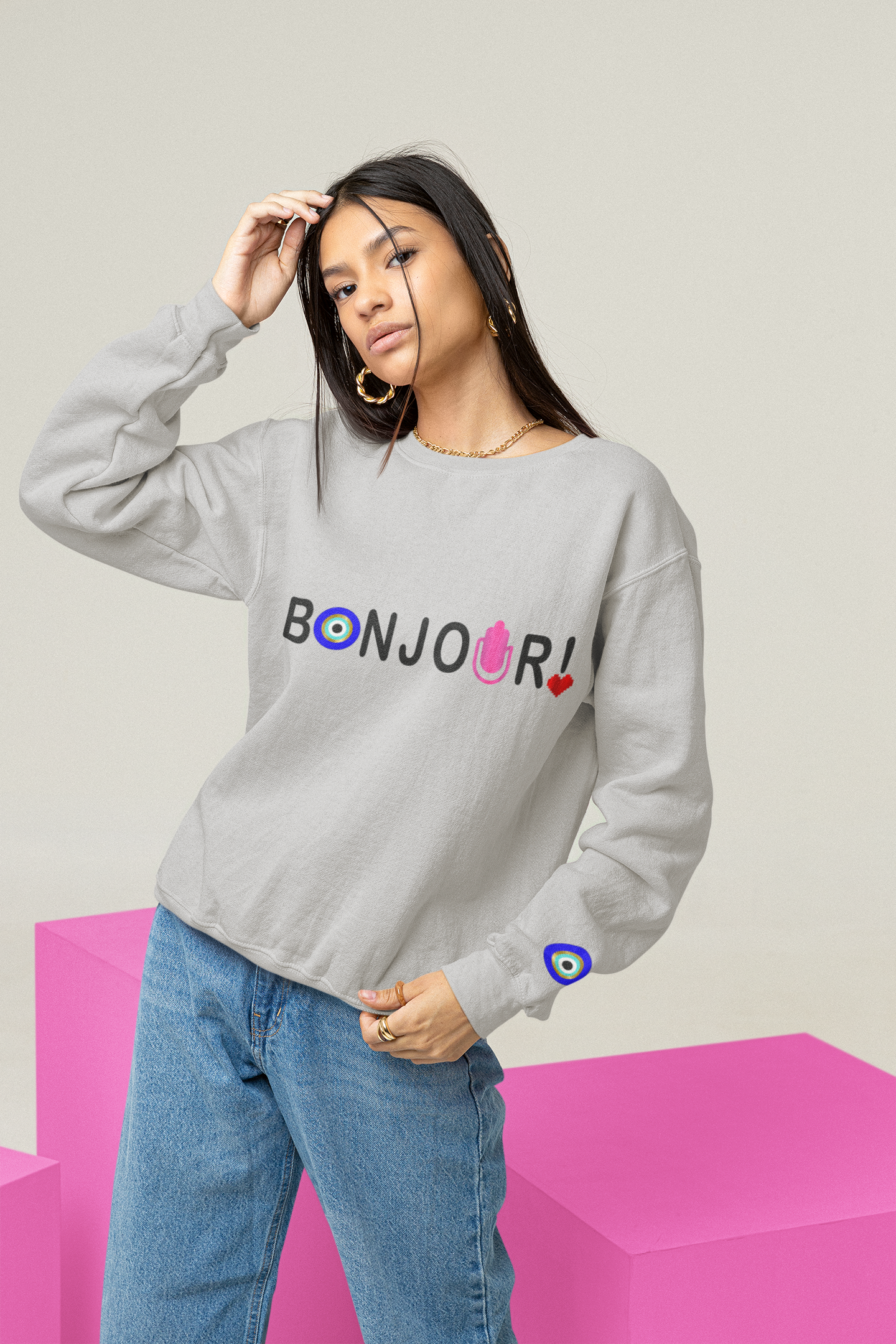 Bonjour! Sweatshirt