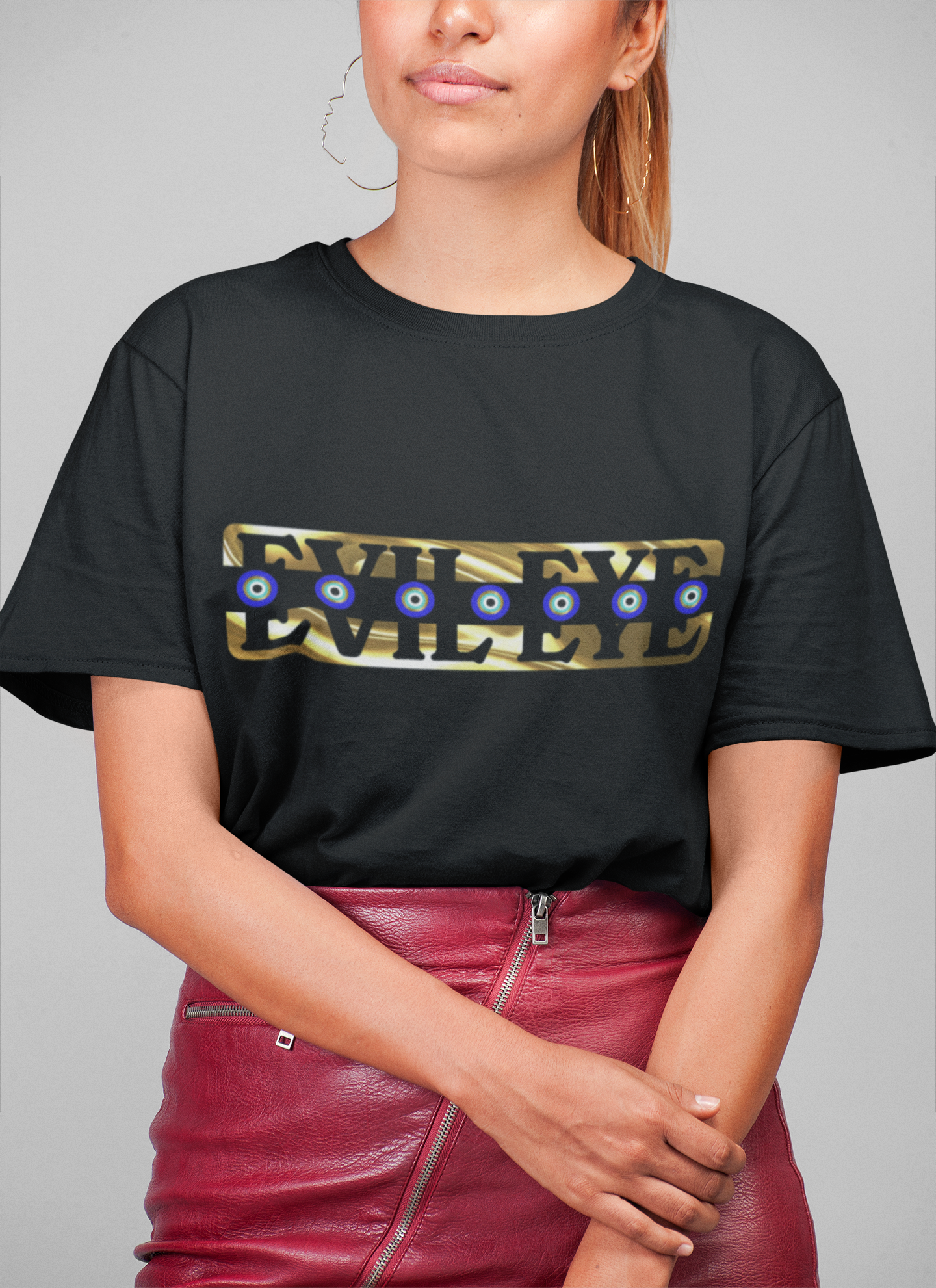 Evil Eye Plate T shirt