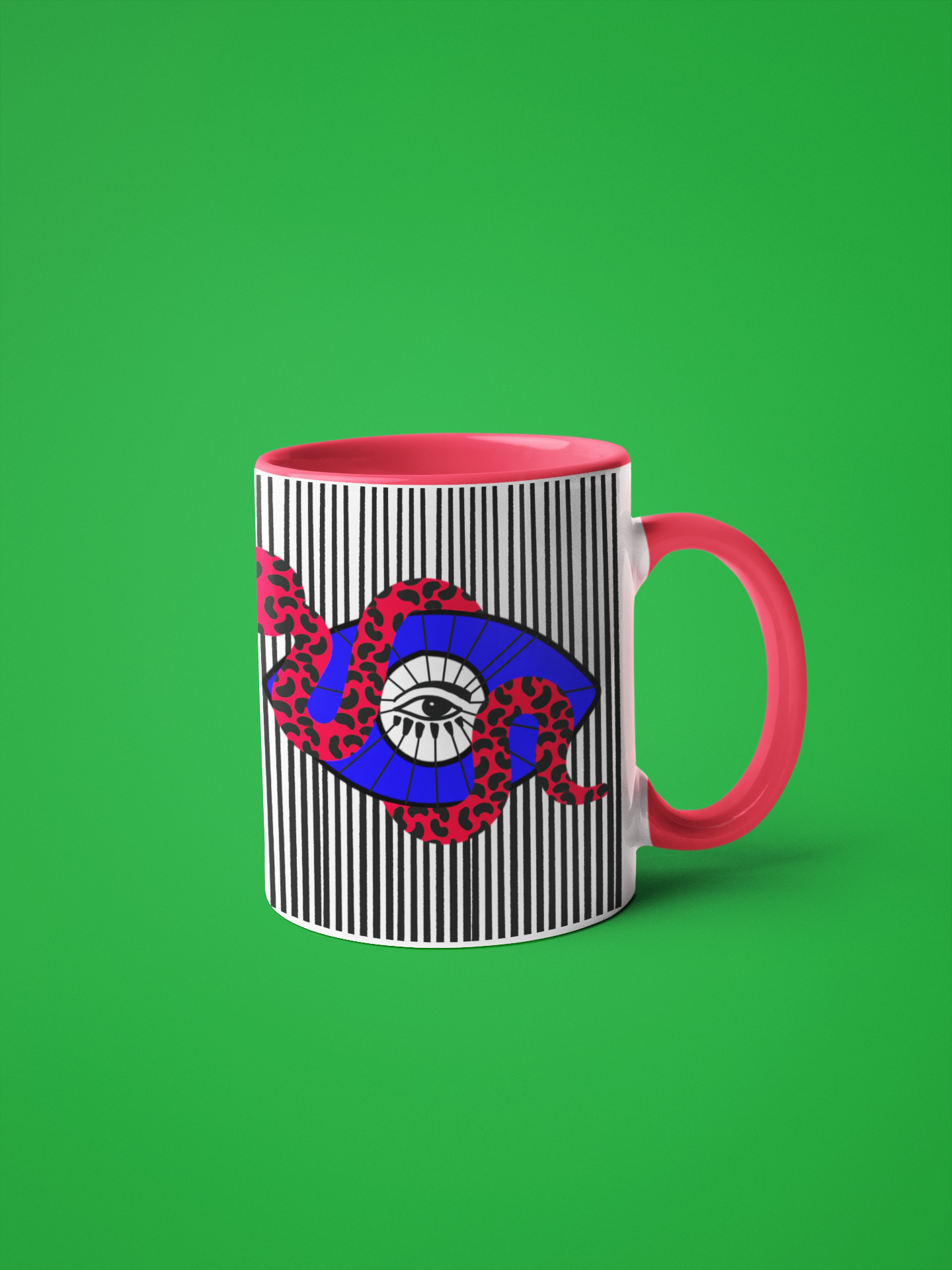 Eye Of The Amida Mug with Color Inside