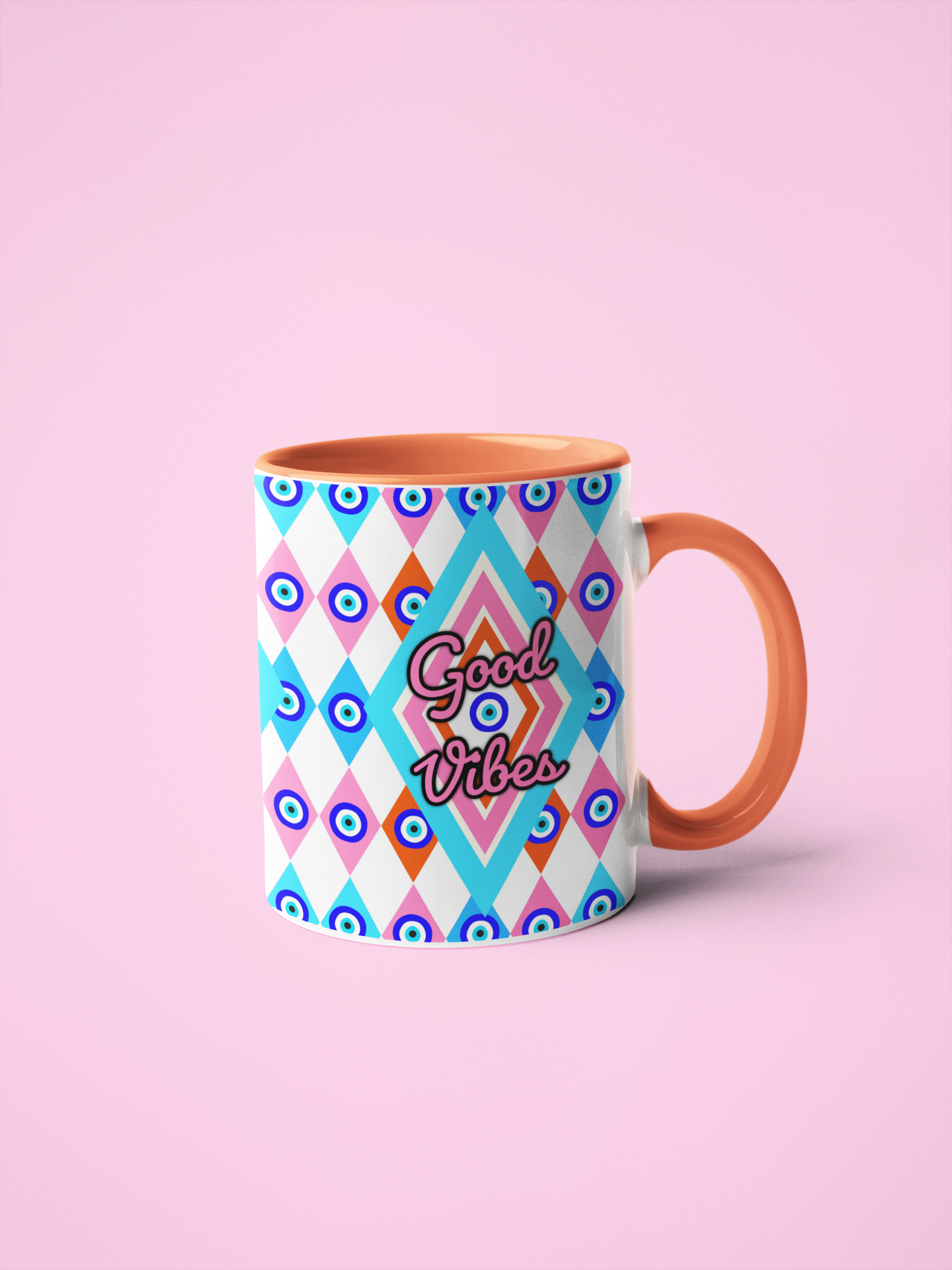 Good Vibes Mug with Color Inside