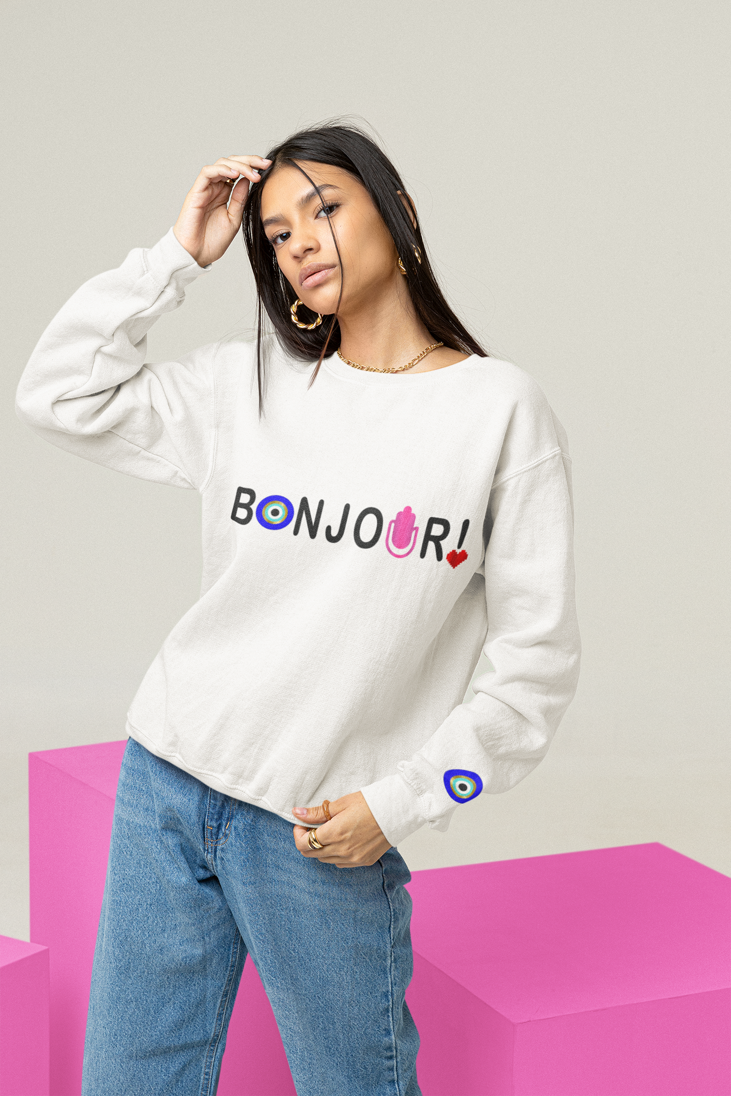 Bonjour! Sweatshirt