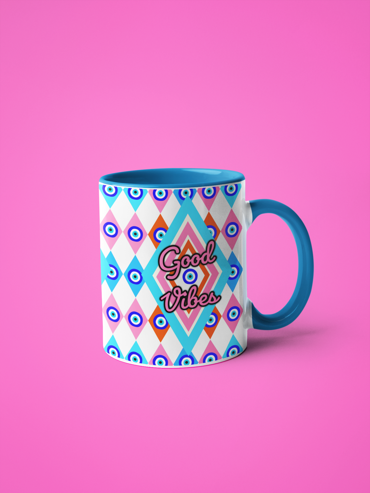 Good Vibes Mug with Color Inside