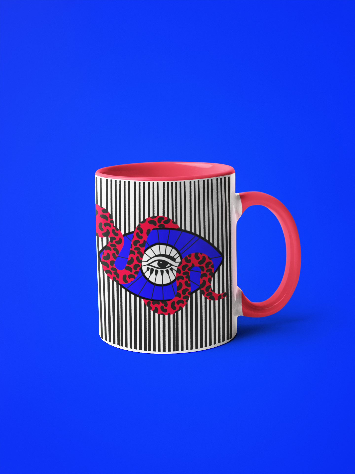 Eye Of The Amida Mug with Color Inside