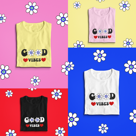 Daisy Vibes Good Vibes T Shirt©