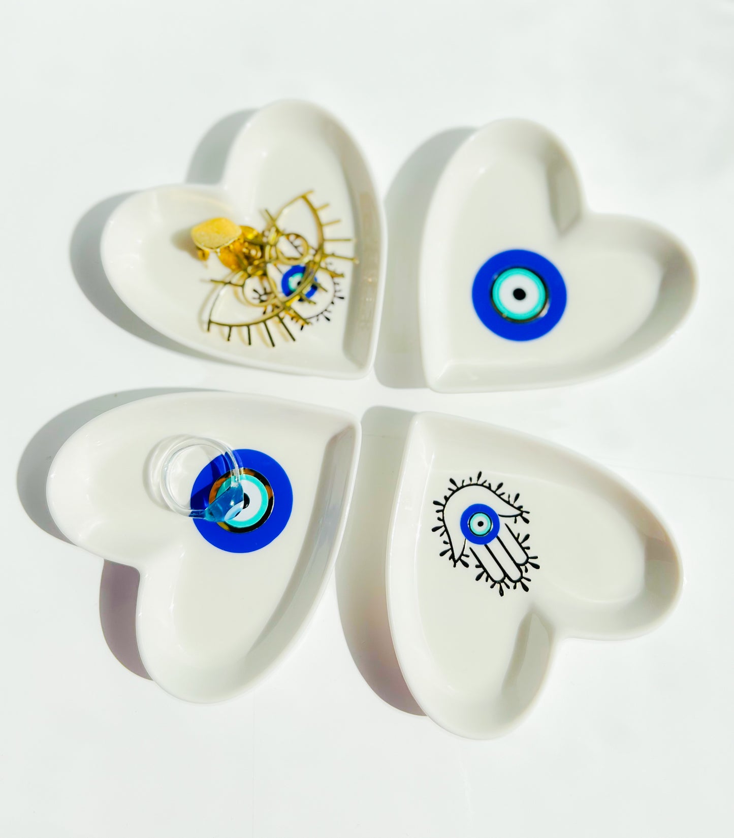 Evil Eye Ring Dish Set