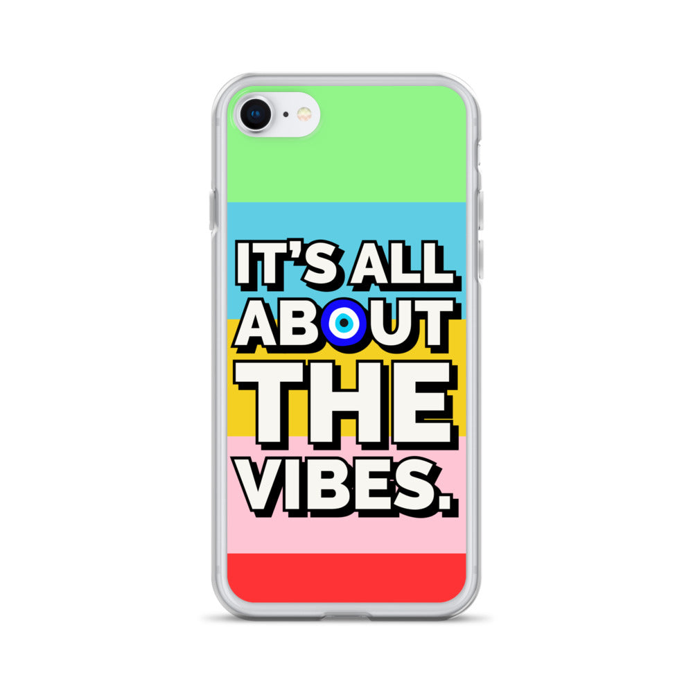 It’s All About The Vibes iPhone Case