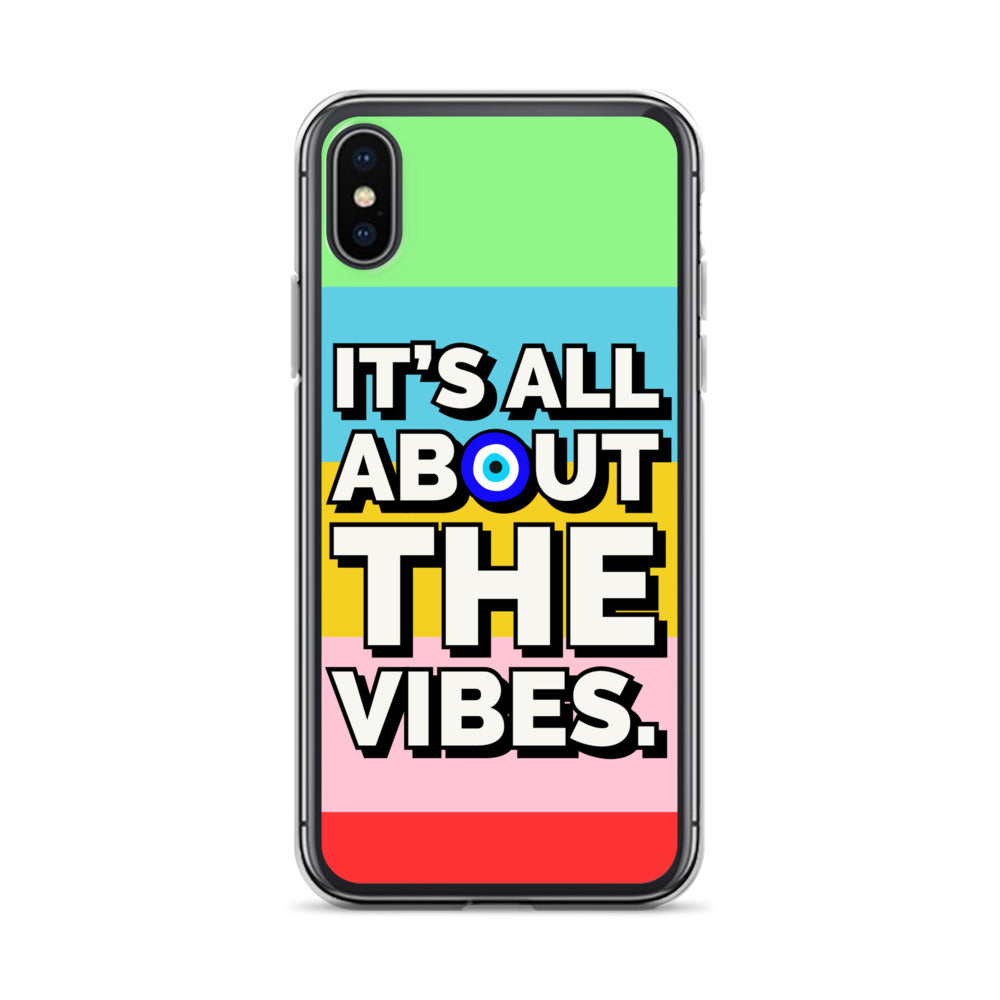 It’s All About The Vibes iPhone Case