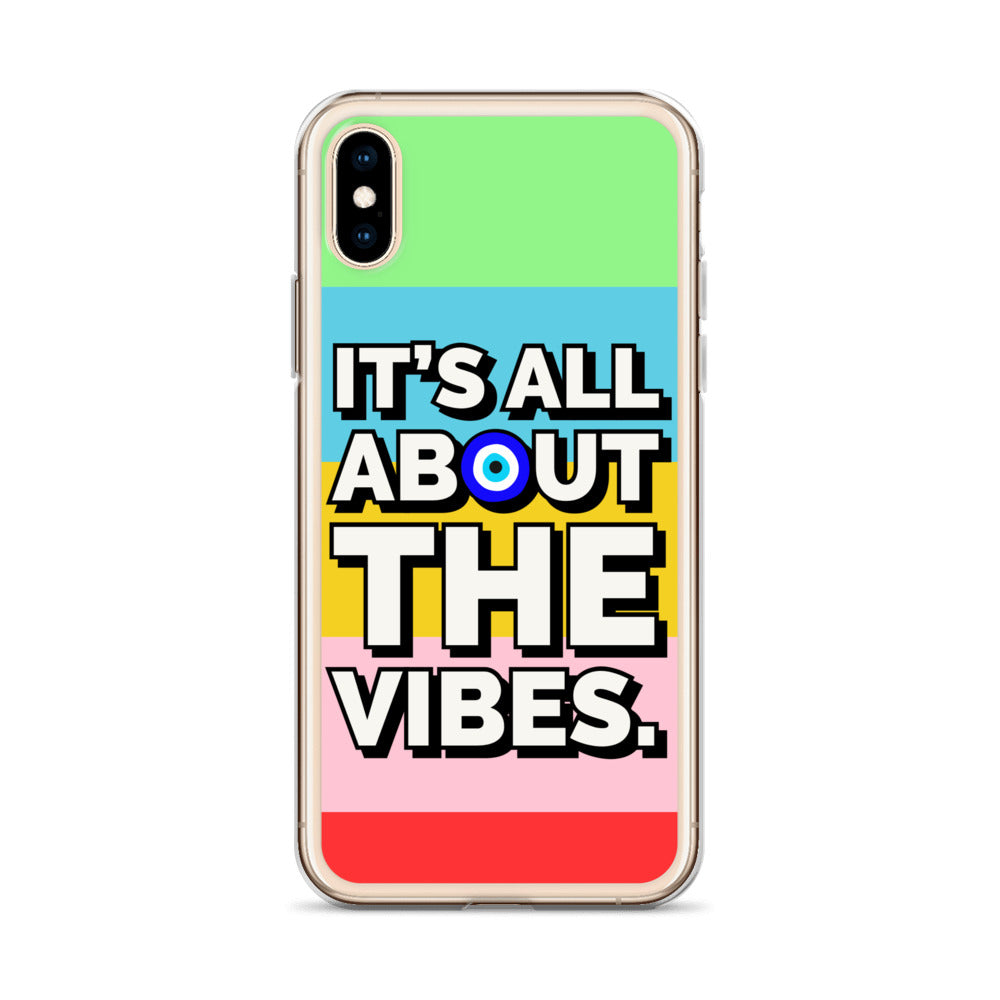 It’s All About The Vibes iPhone Case