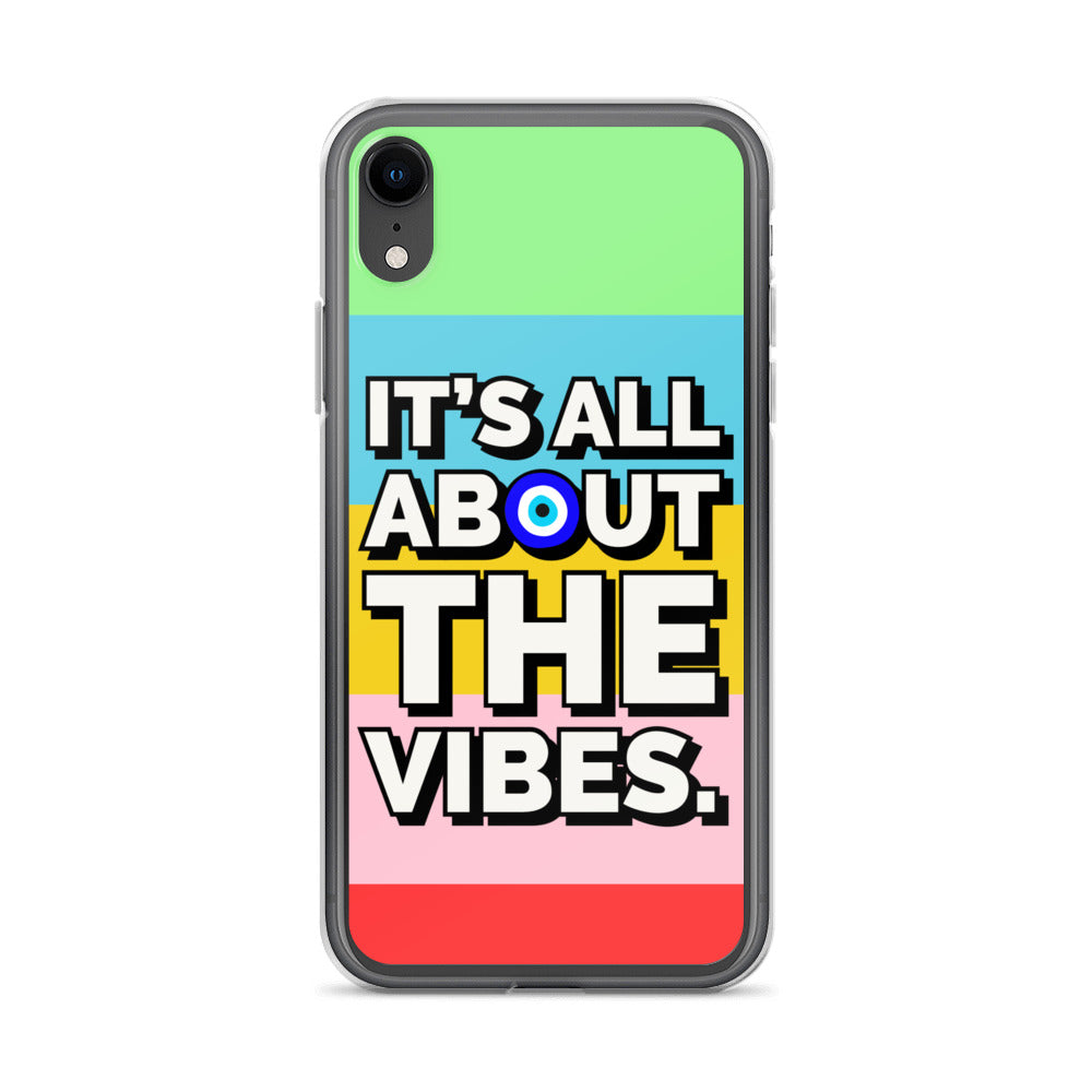 It’s All About The Vibes iPhone Case