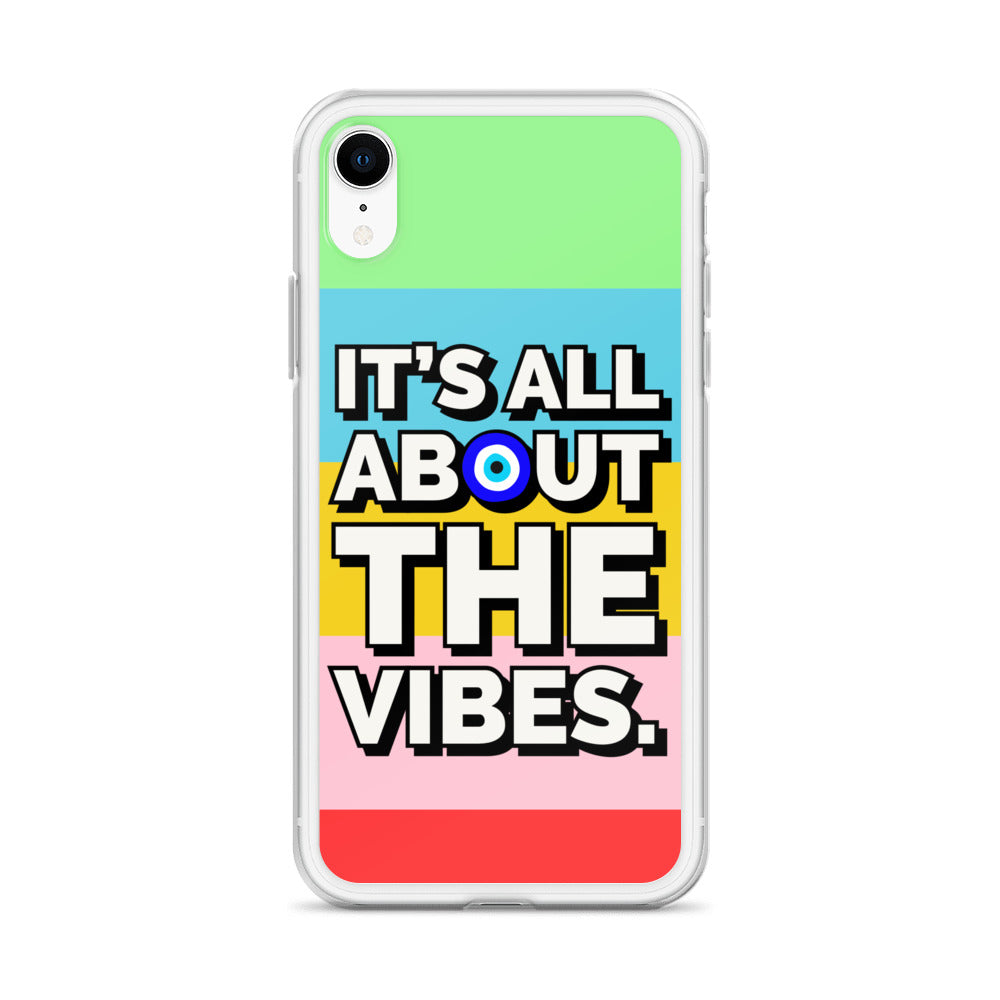 It’s All About The Vibes iPhone Case