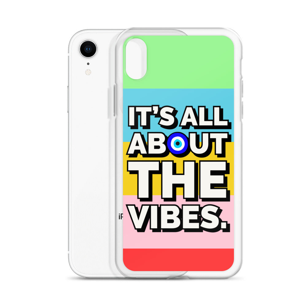 It’s All About The Vibes iPhone Case