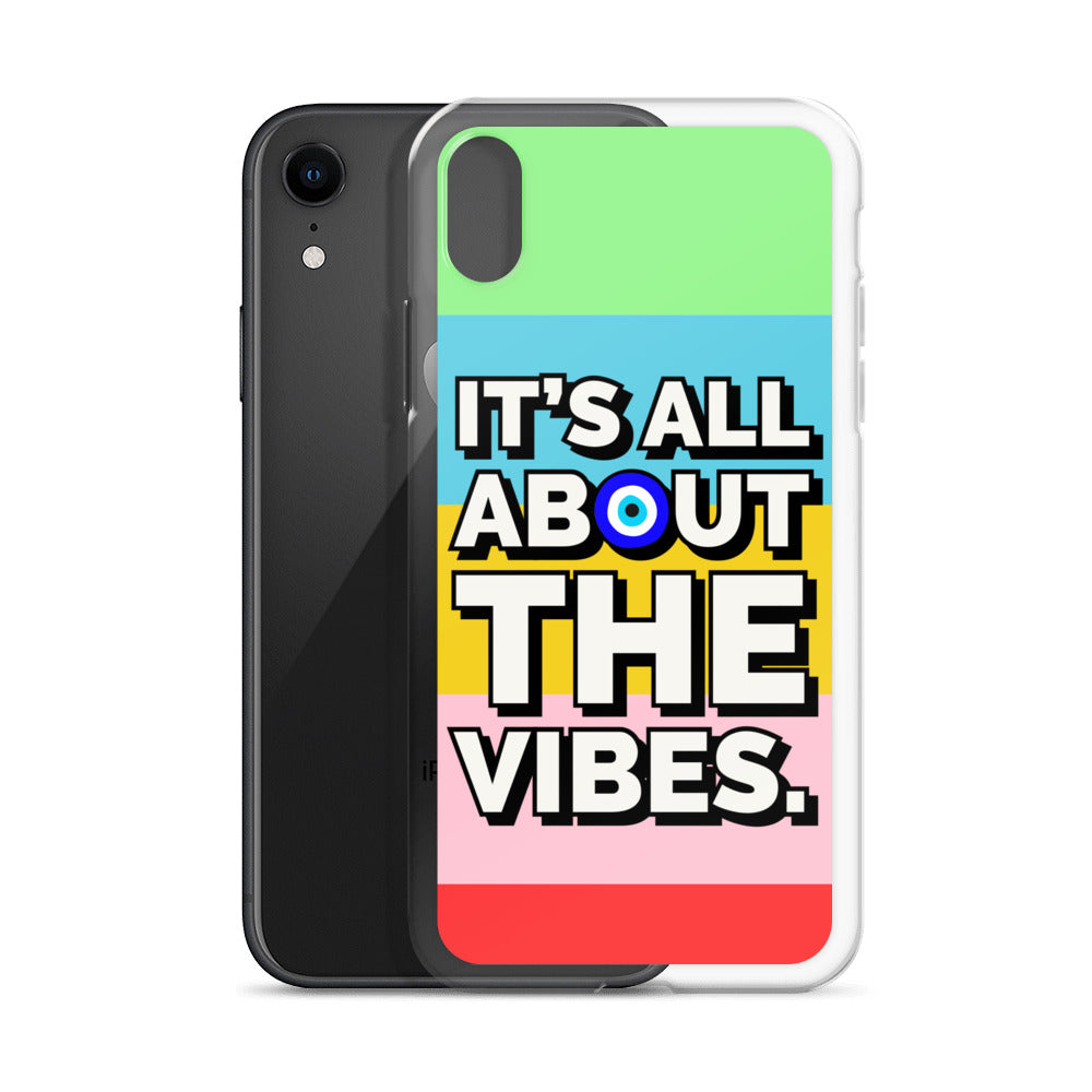 It’s All About The Vibes iPhone Case