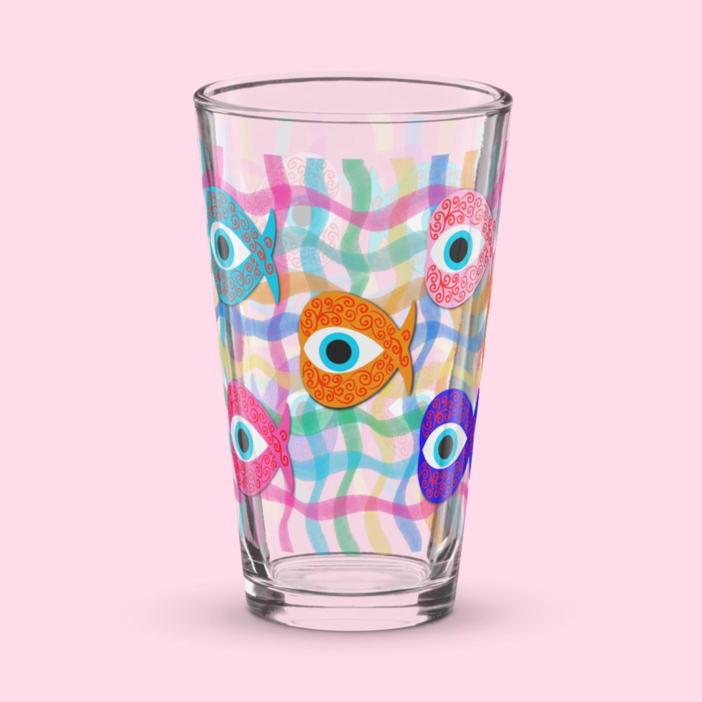 Masi Shaker pint glass