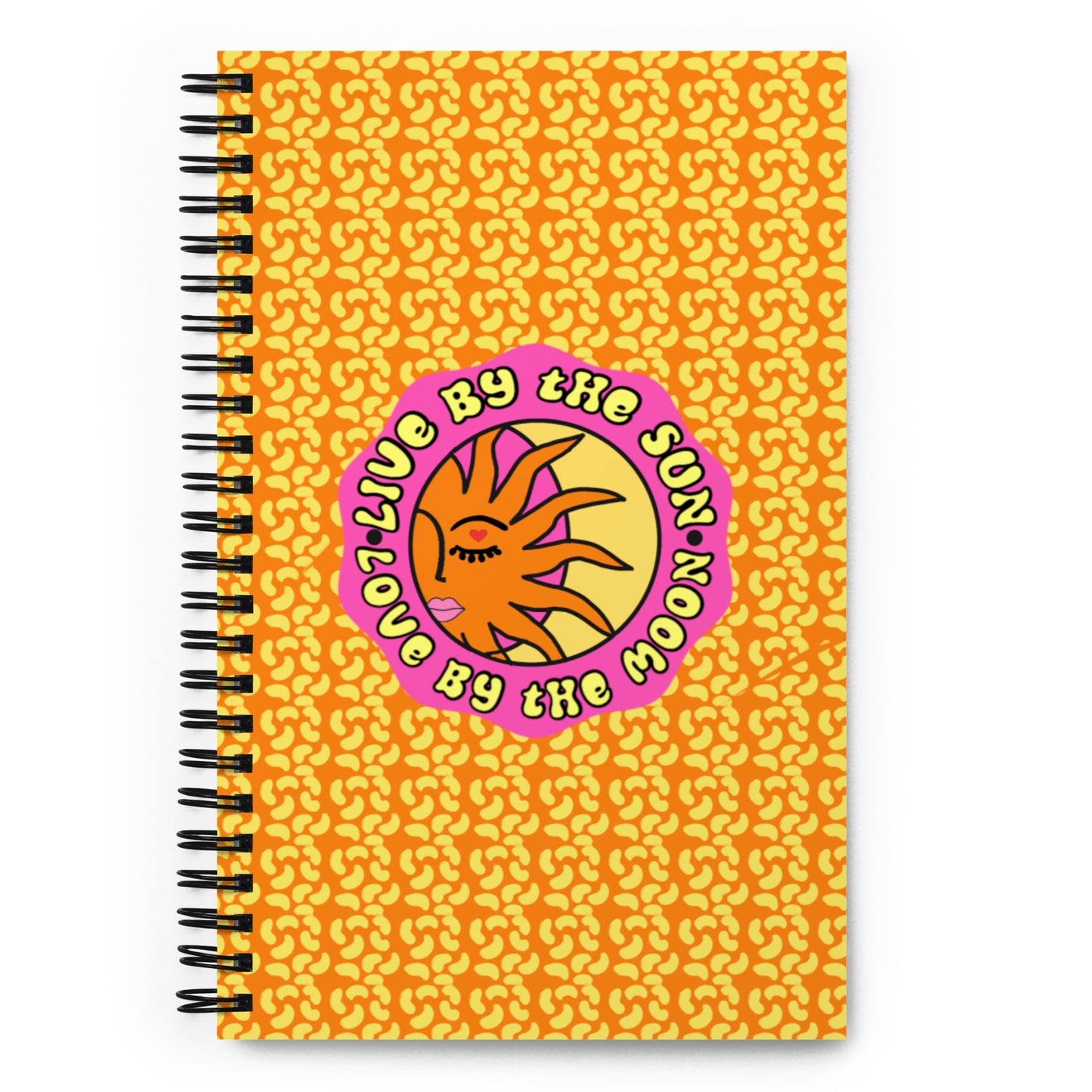 Live By The Sun Spiral notebook