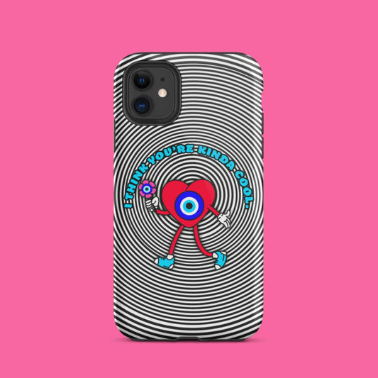 Kinda Cool Evil Eye Tough iPhone case