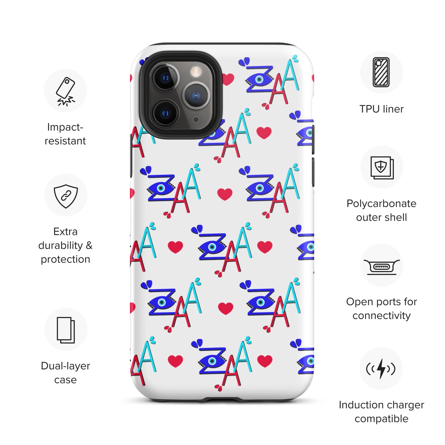 Zaa©️ Tough iPhone case