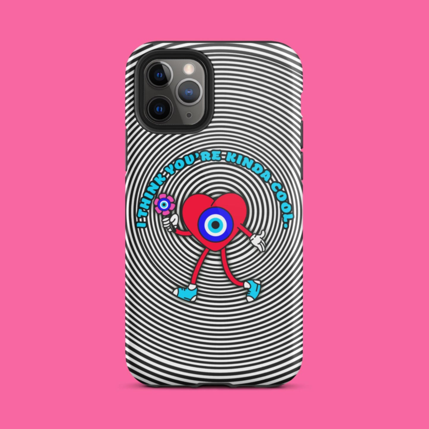 Kinda Cool Evil Eye Tough iPhone case