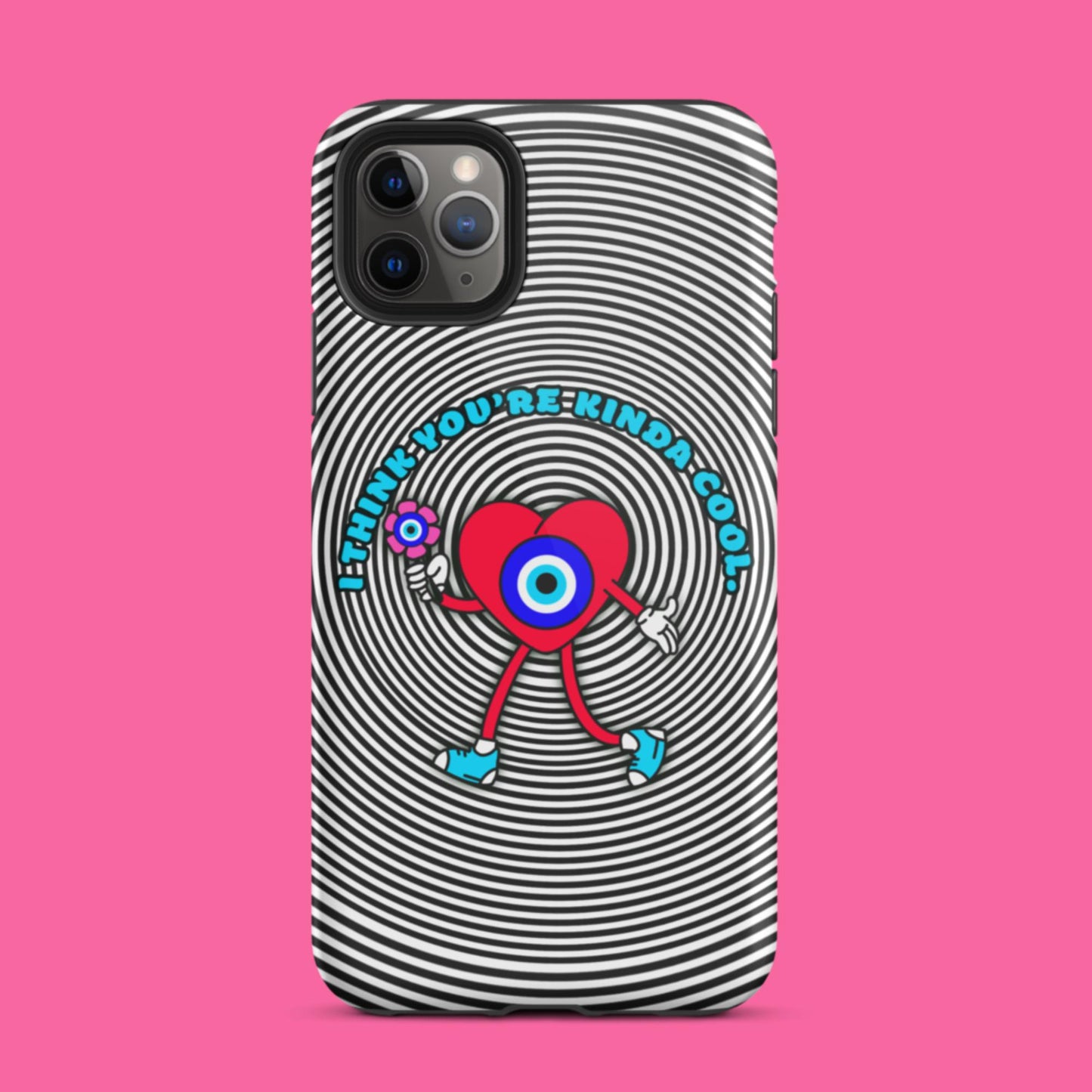 Kinda Cool Evil Eye Tough iPhone case