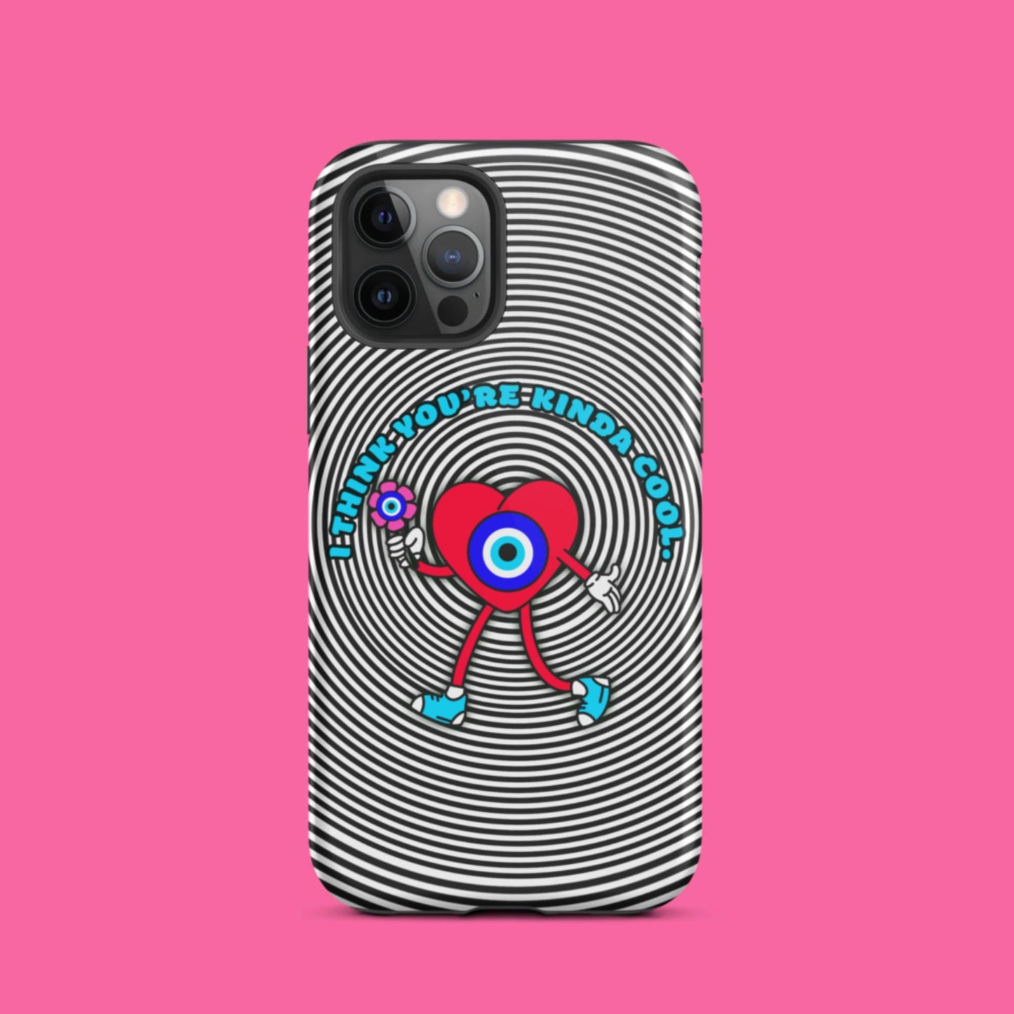 Kinda Cool Evil Eye Tough iPhone case