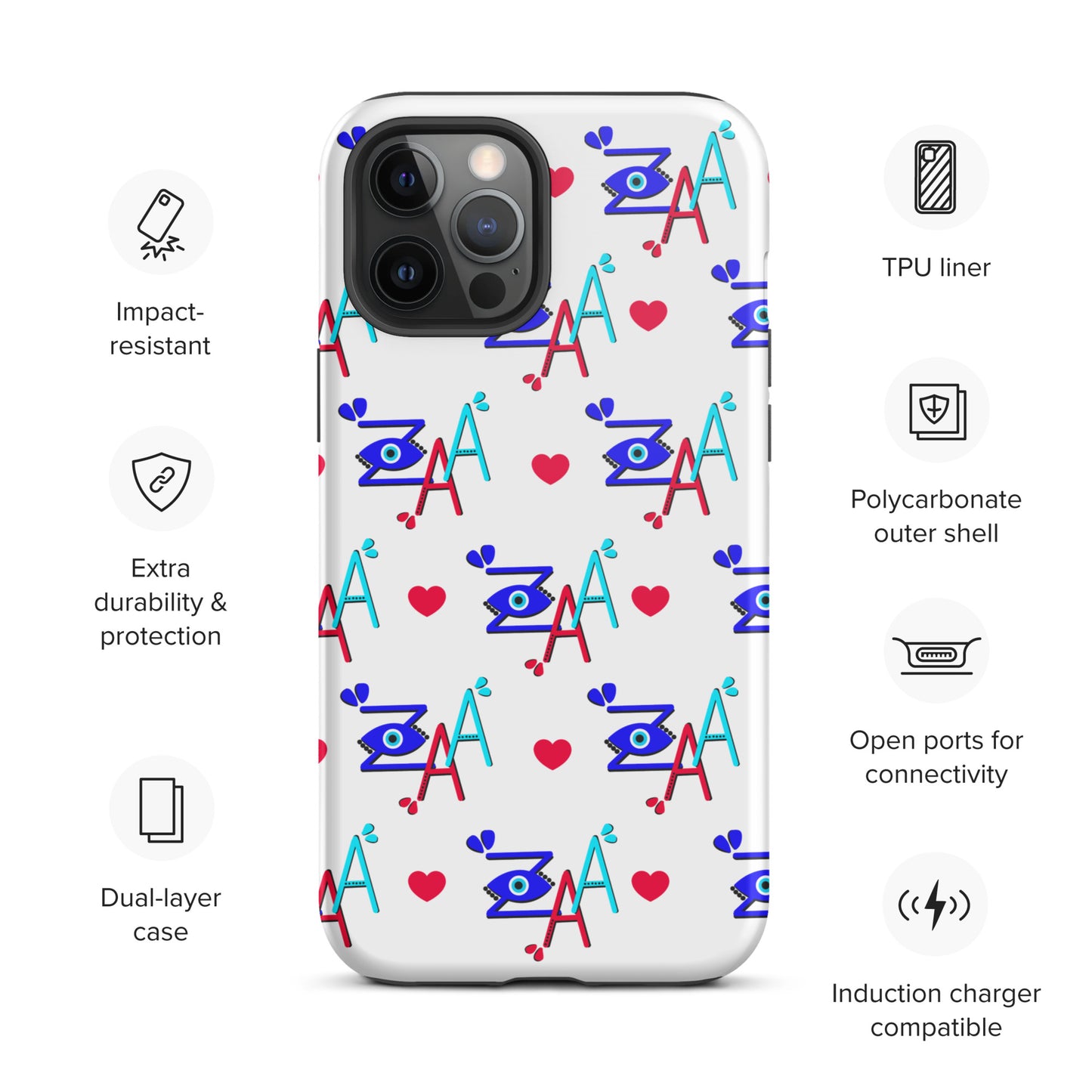 Zaa©️ Tough iPhone case