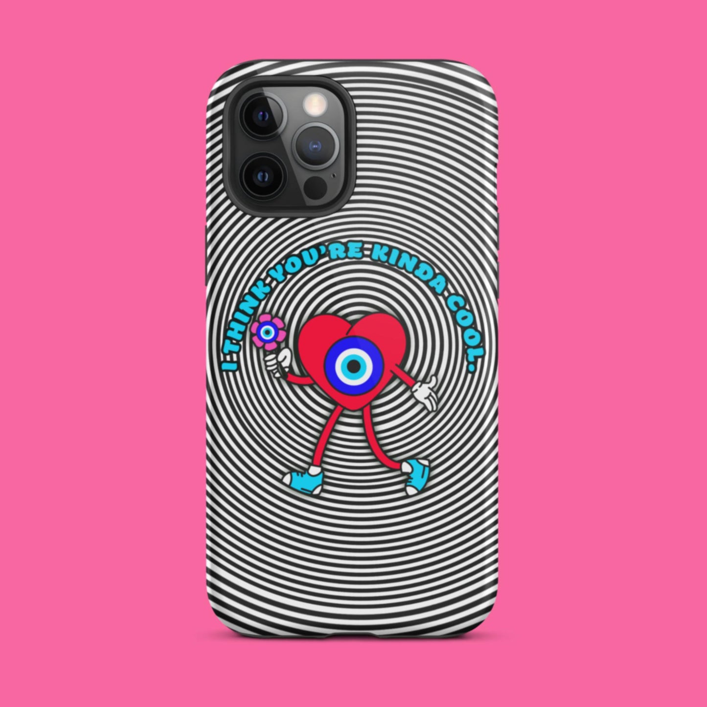 Kinda Cool Evil Eye Tough iPhone case