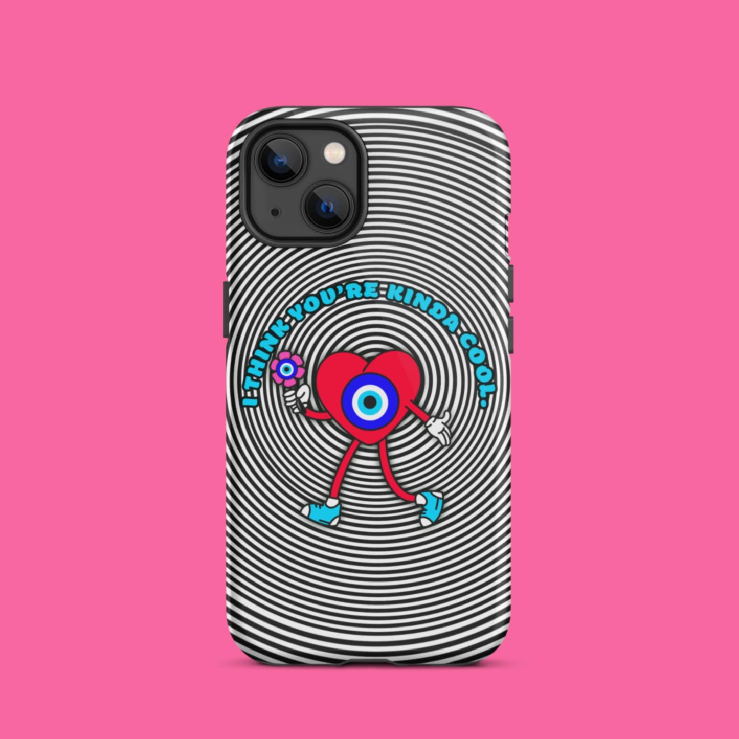 Kinda Cool Evil Eye Tough iPhone case