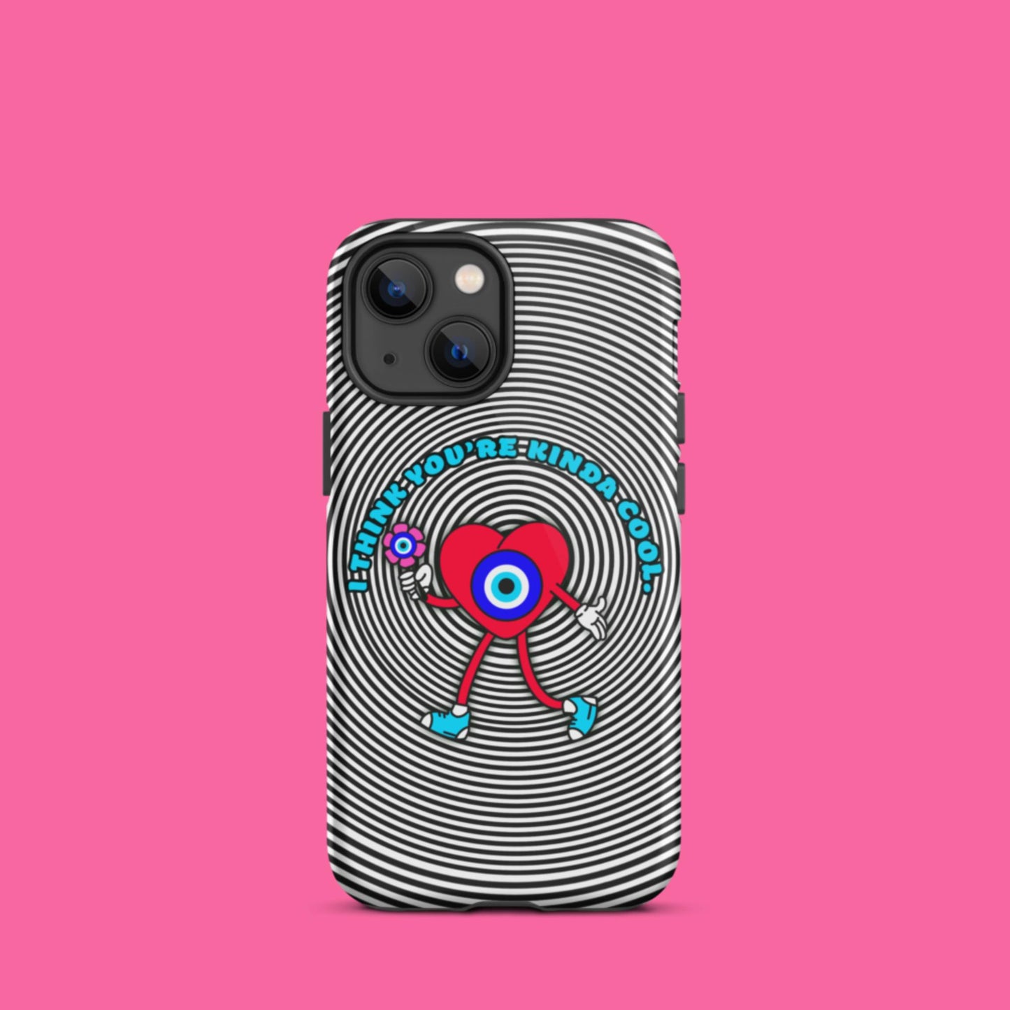 Kinda Cool Evil Eye Tough iPhone case