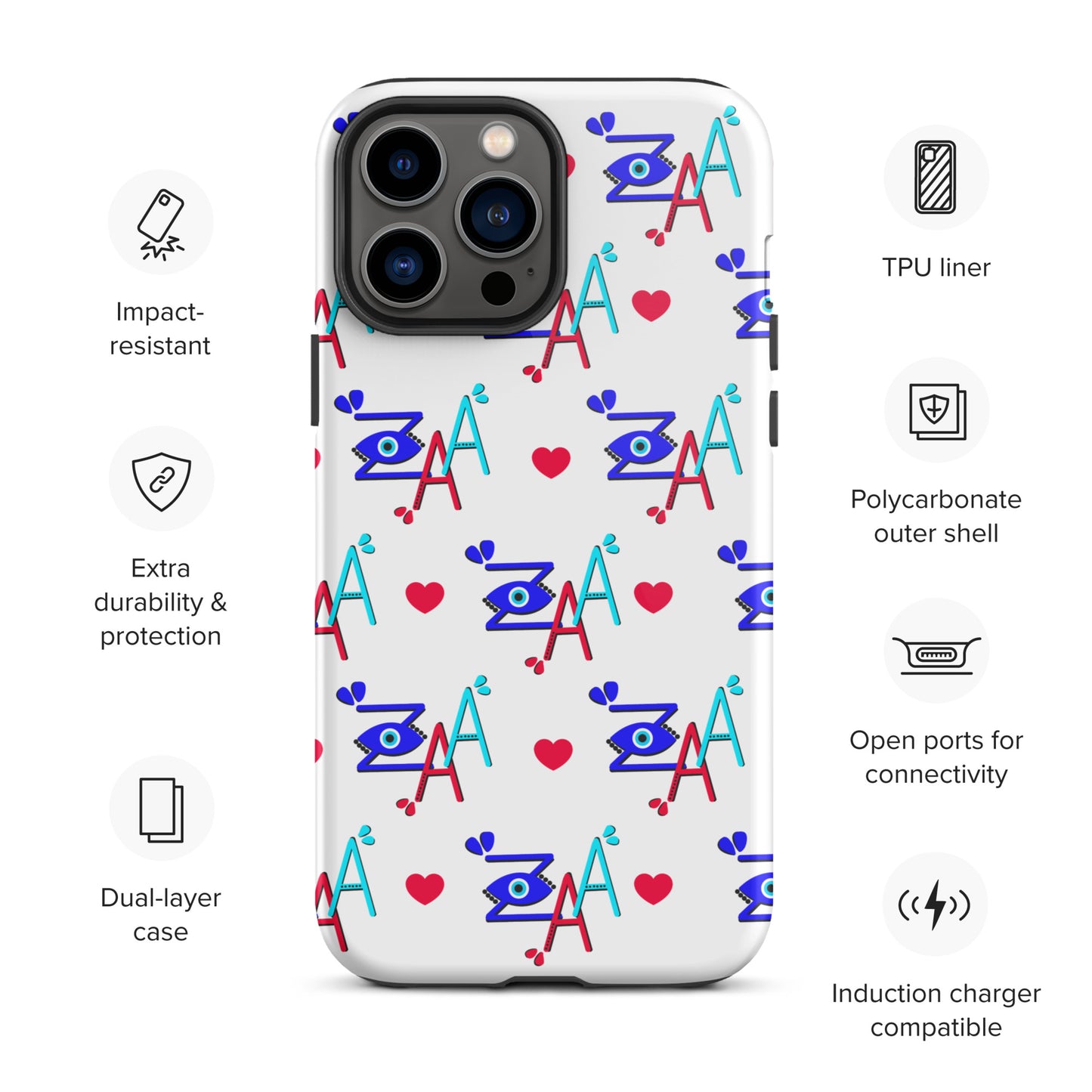 Zaa©️ Tough iPhone case