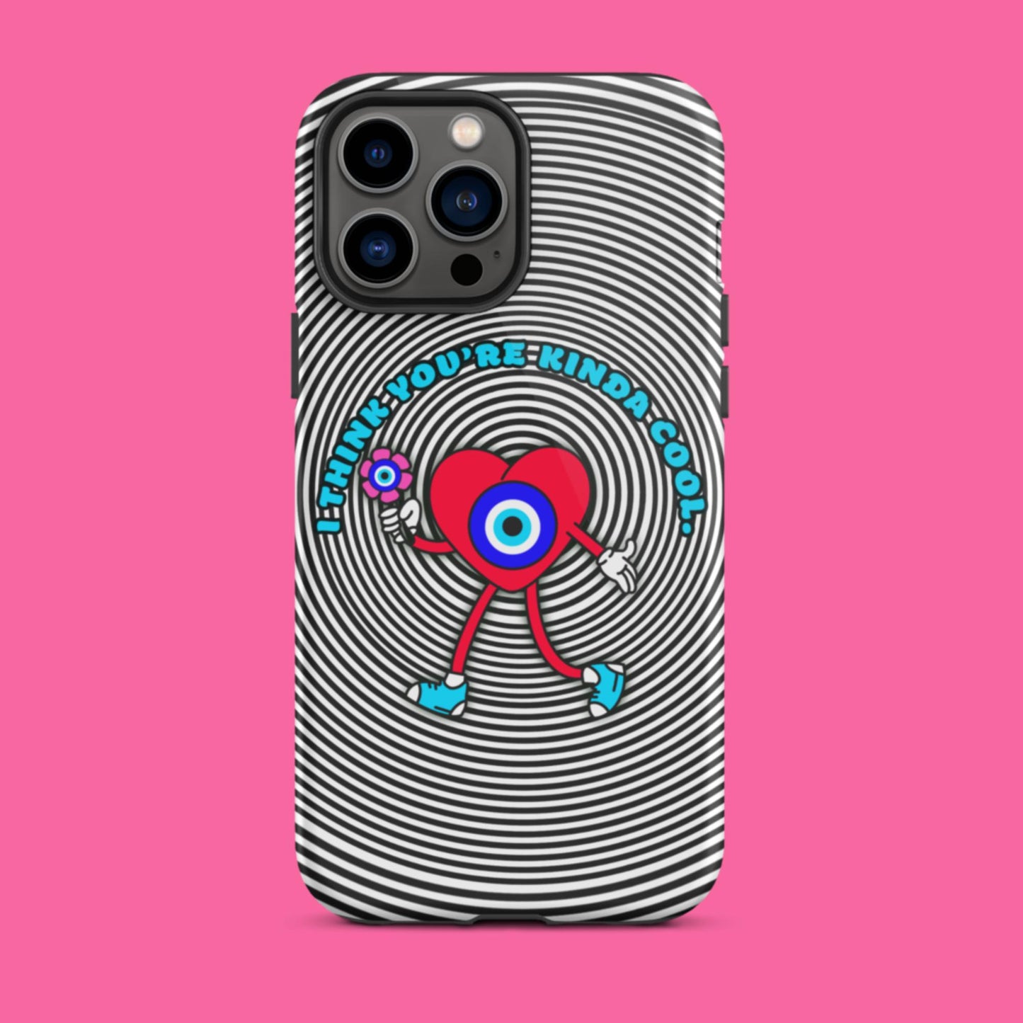 Kinda Cool Evil Eye Tough iPhone case