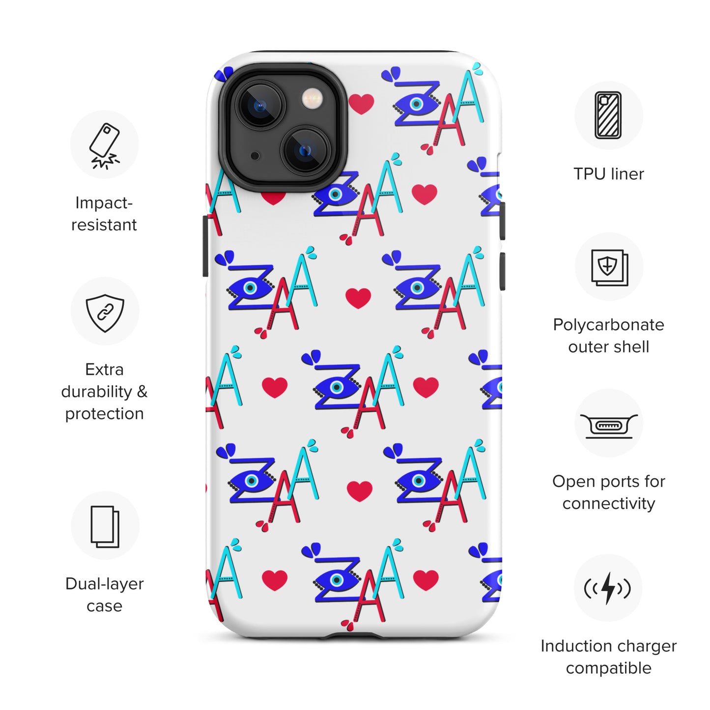 Zaa©️ Tough iPhone case