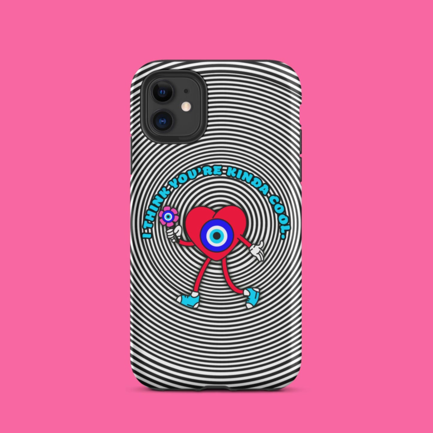 Kinda Cool Evil Eye Tough iPhone case