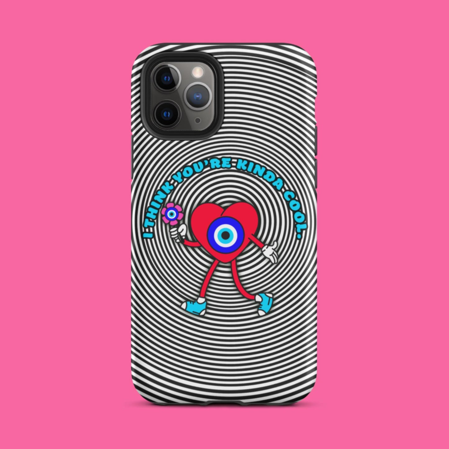 Kinda Cool Evil Eye Tough iPhone case