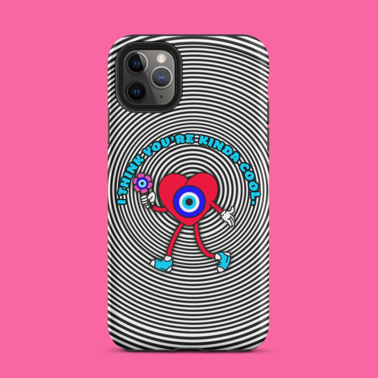 Kinda Cool Evil Eye Tough iPhone case