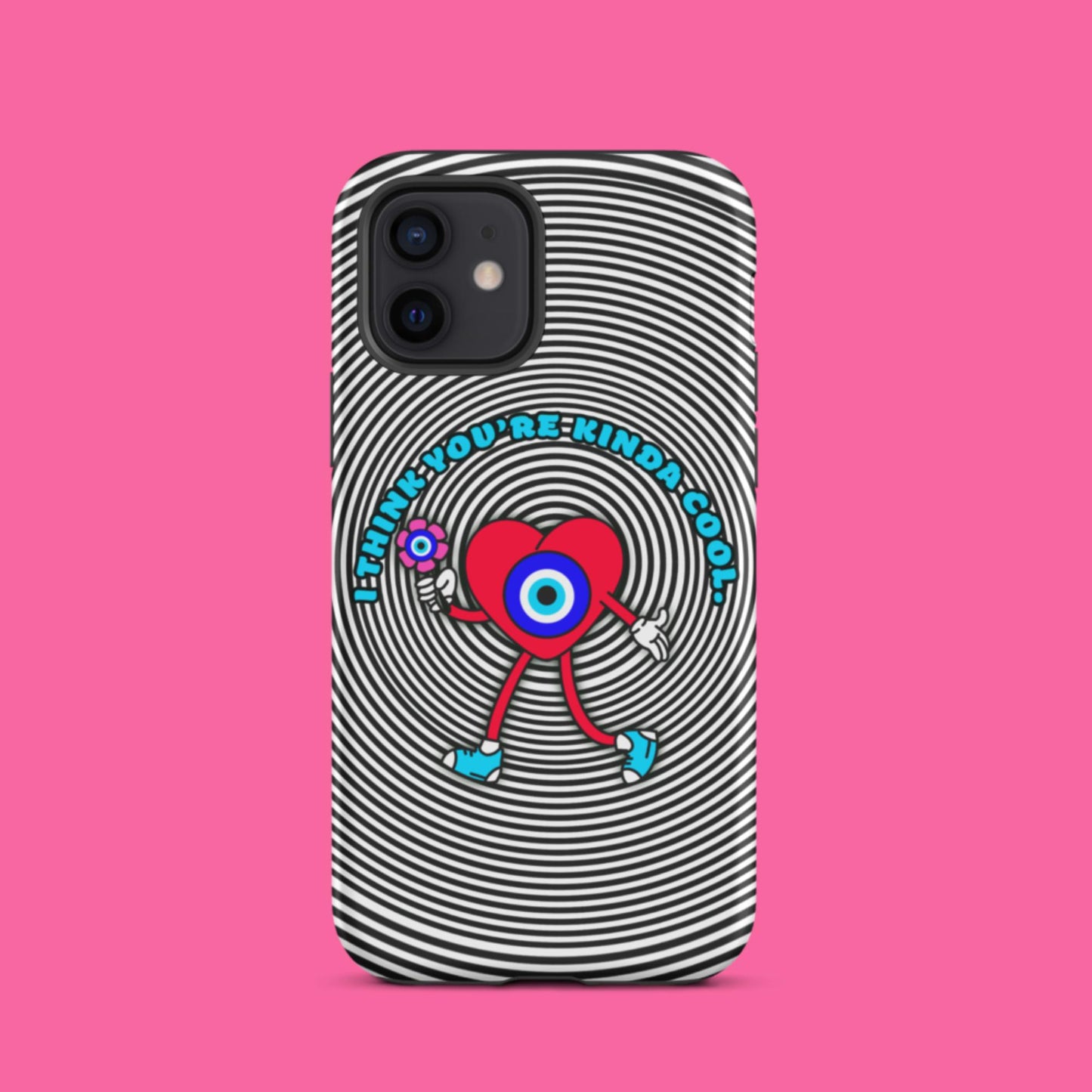 Kinda Cool Evil Eye Tough iPhone case