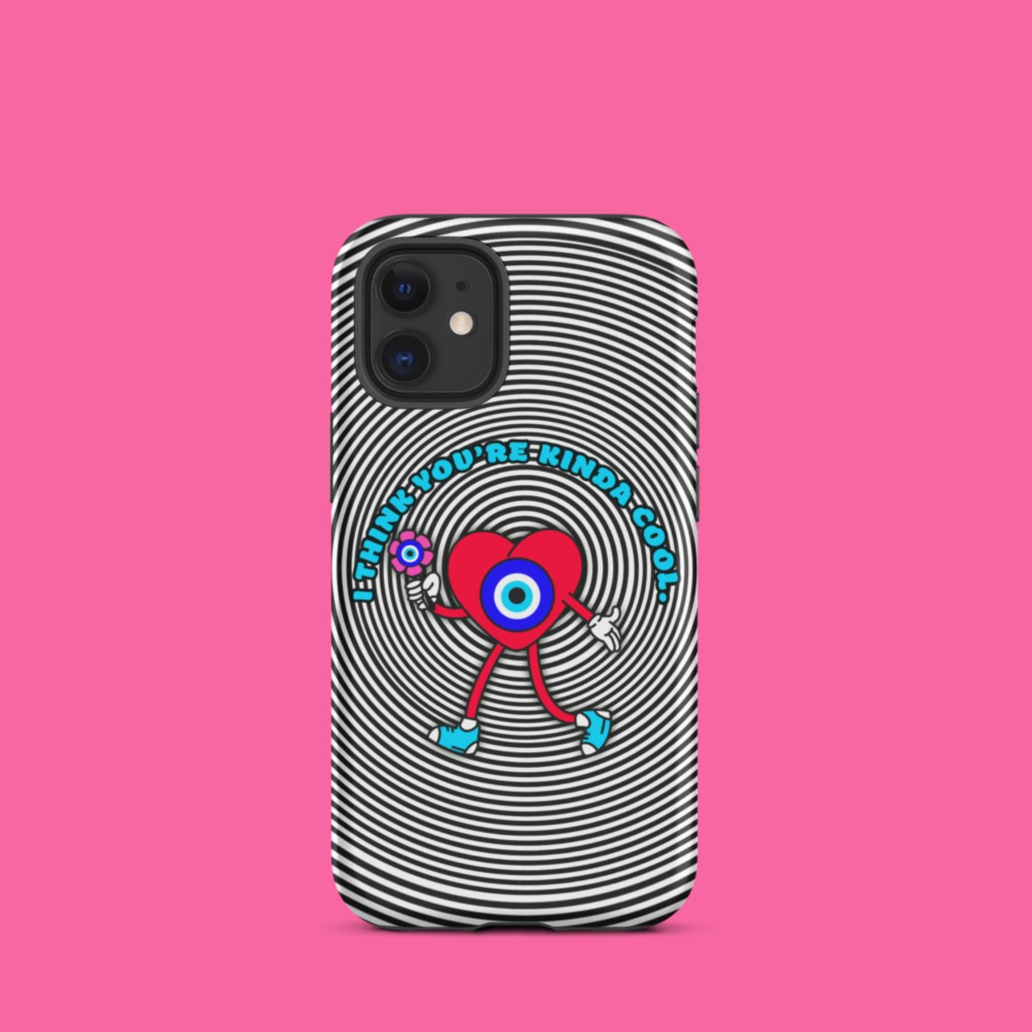 Kinda Cool Evil Eye Tough iPhone case