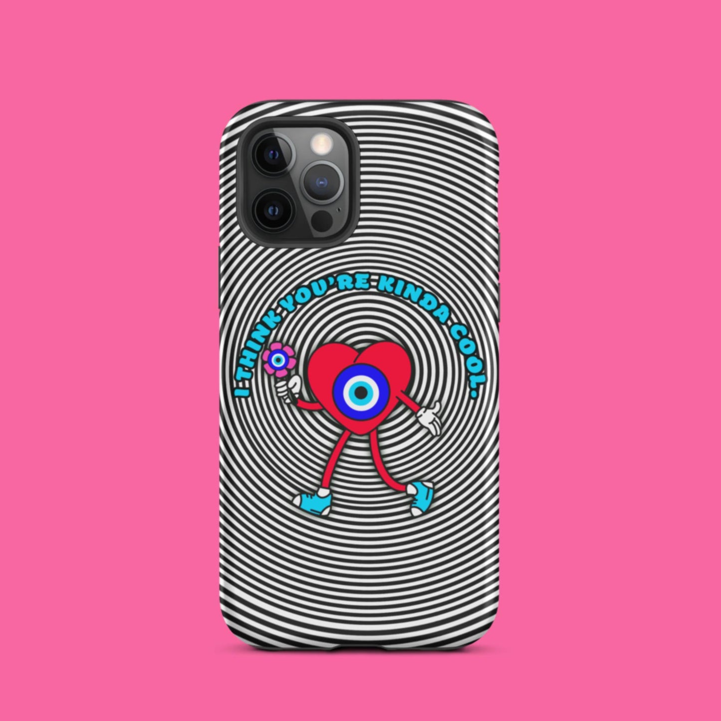 Kinda Cool Evil Eye Tough iPhone case