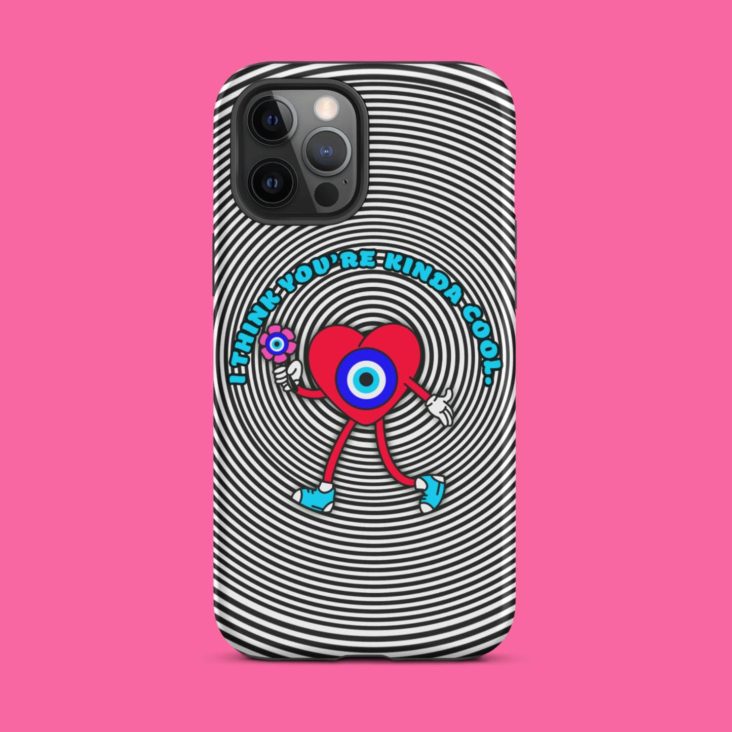 Kinda Cool Evil Eye Tough iPhone case