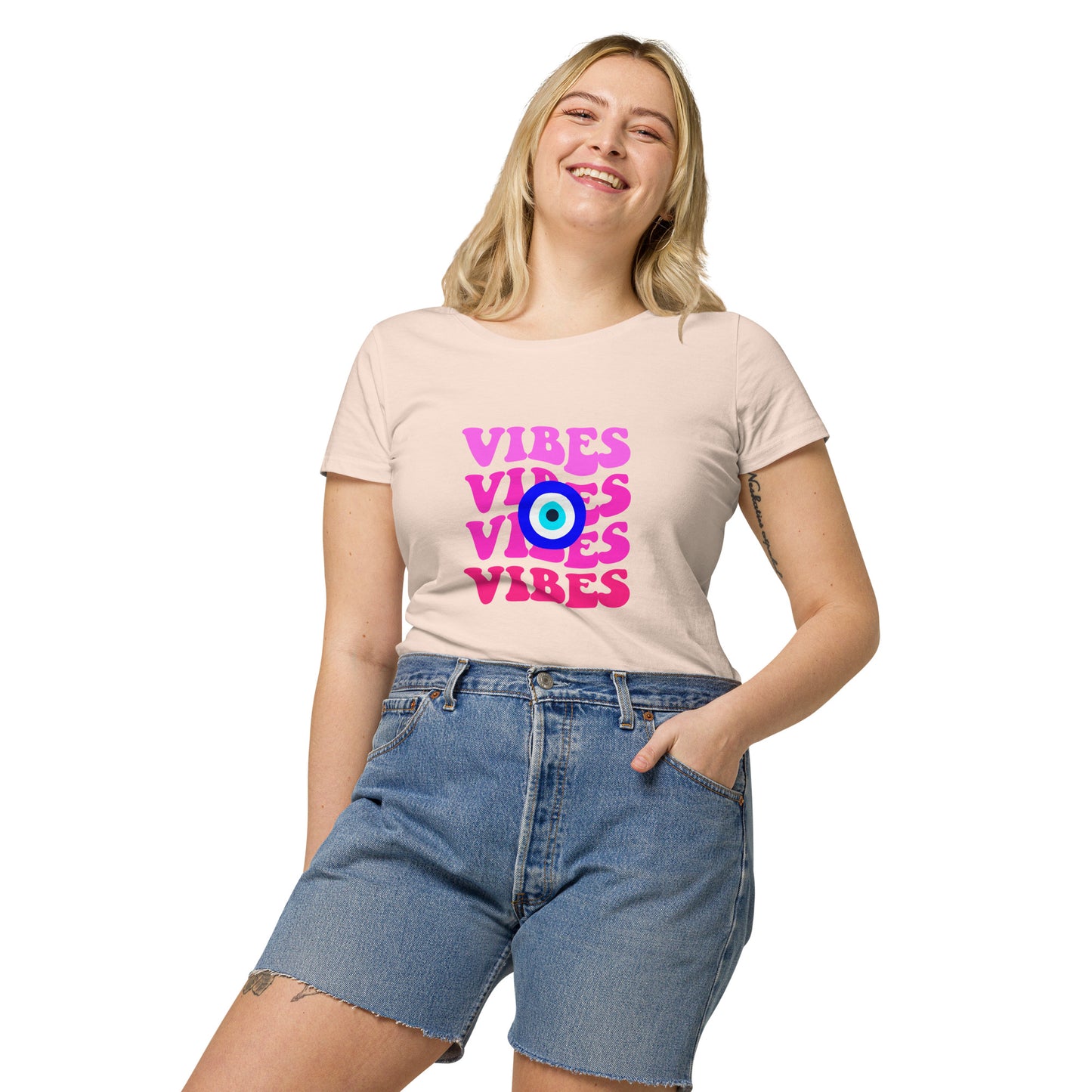 Vibes Women’s basic organic t-shirt