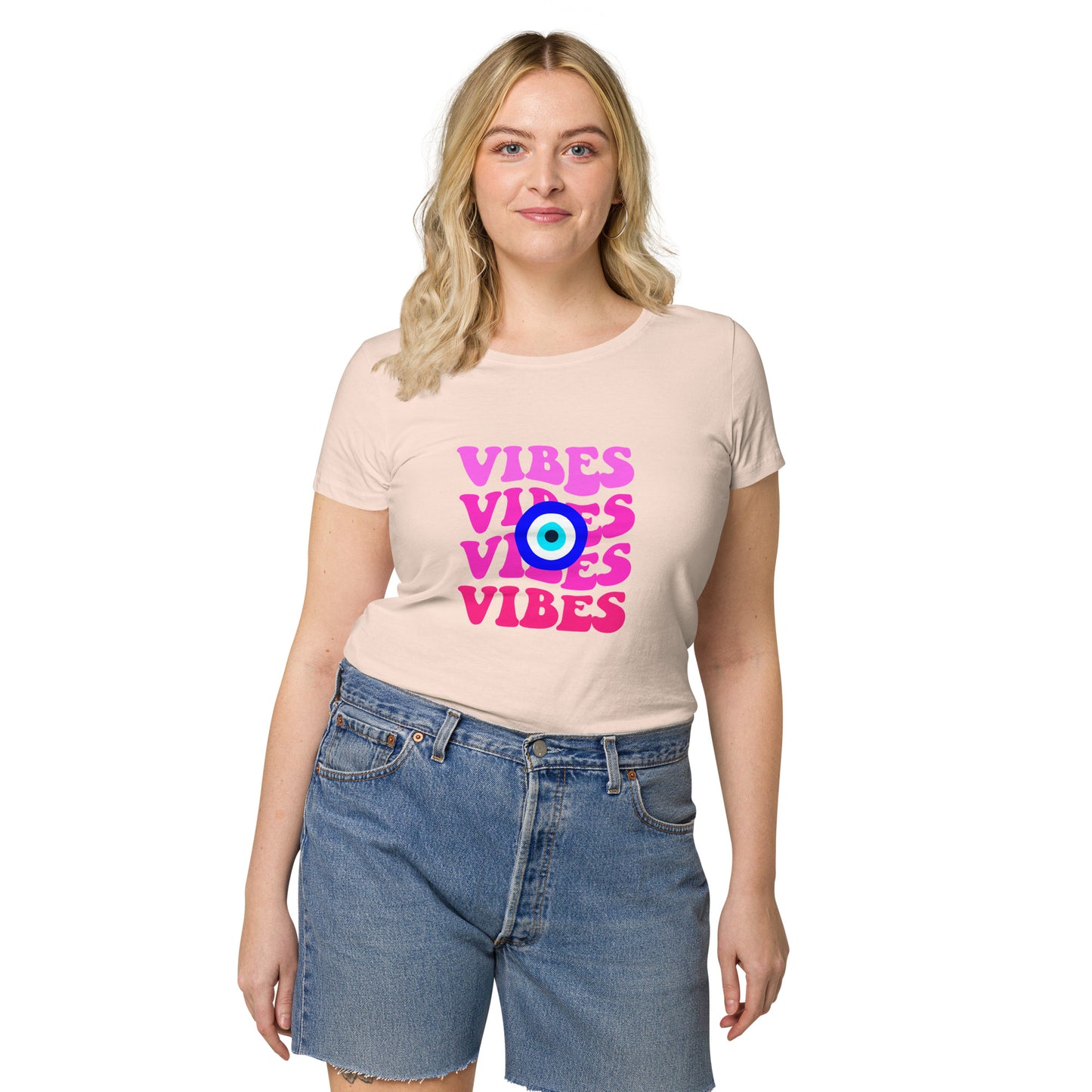 Vibes Women’s basic organic t-shirt