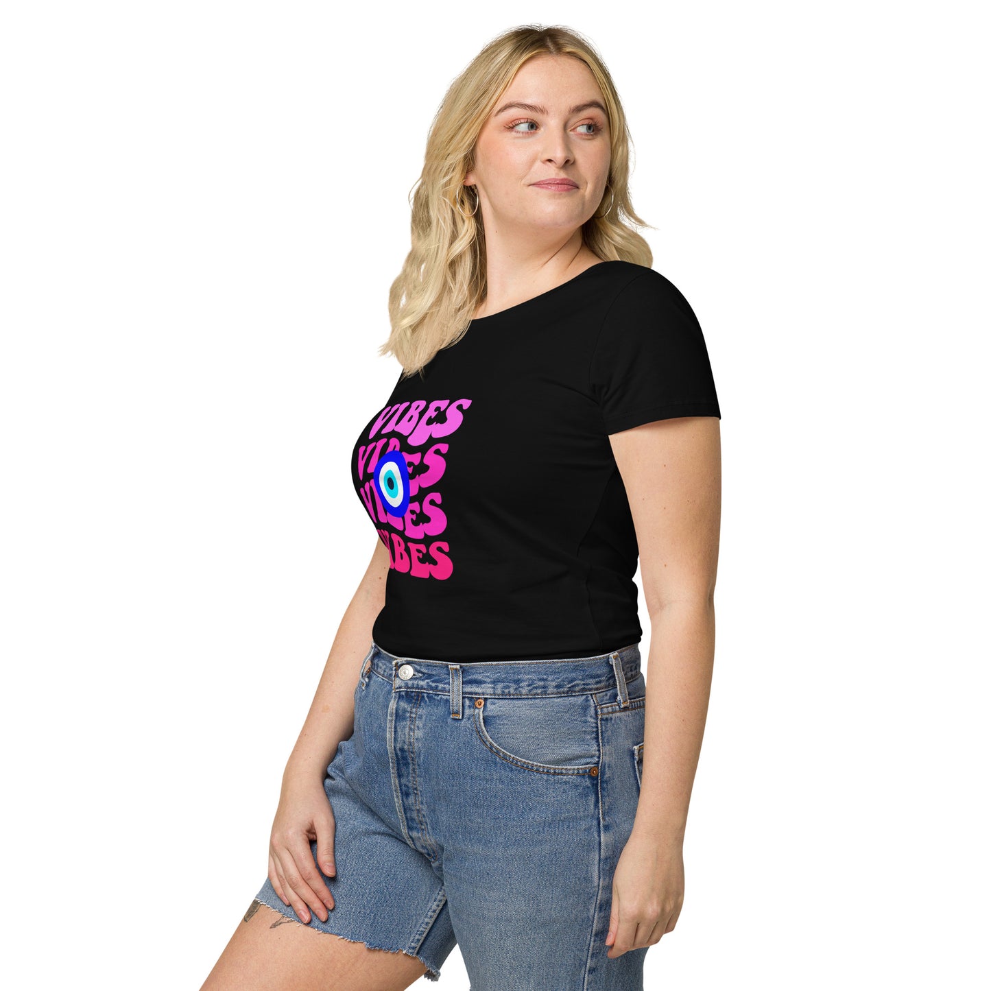 Vibes Women’s basic organic t-shirt