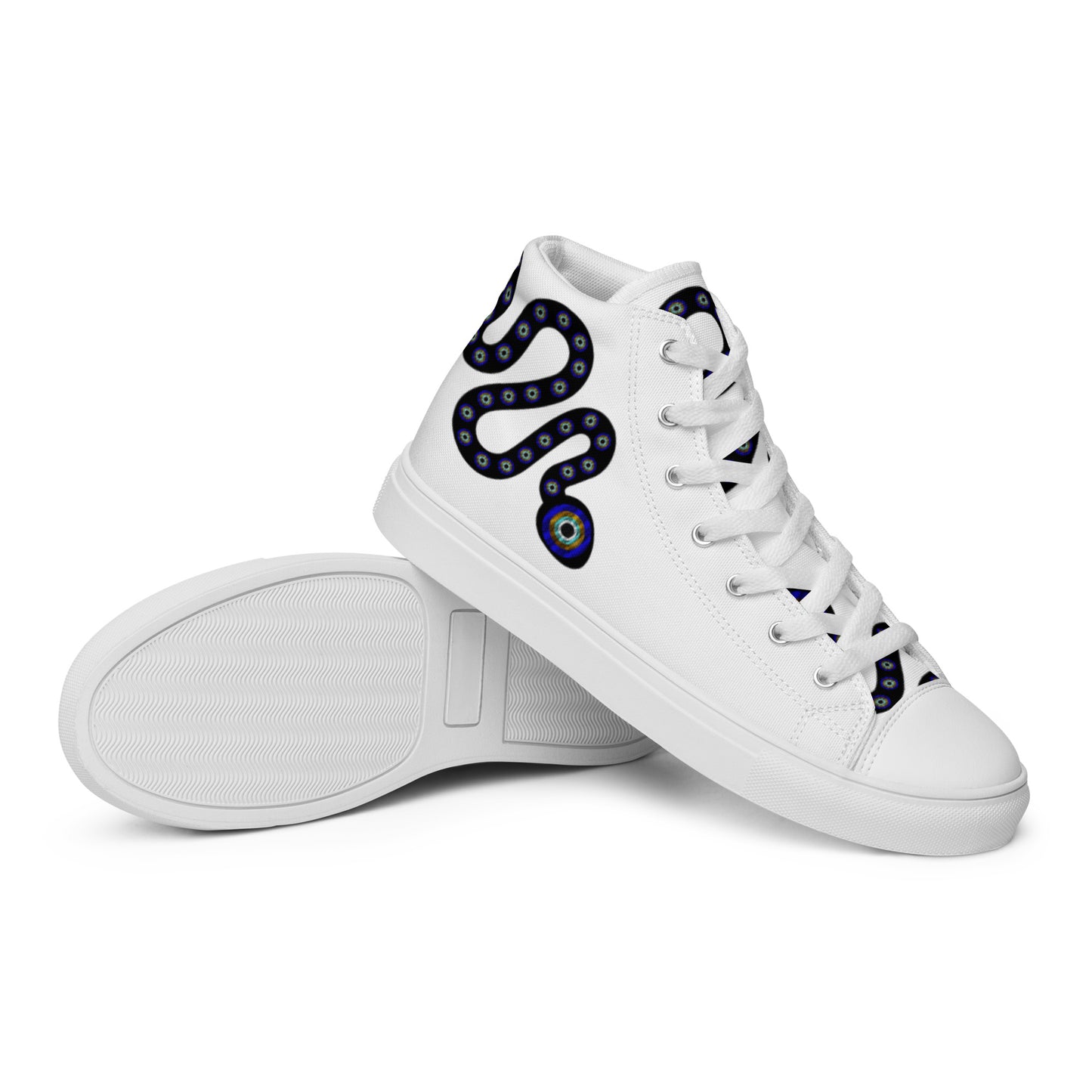 Sneake Eye Women’s high top canvas shoes