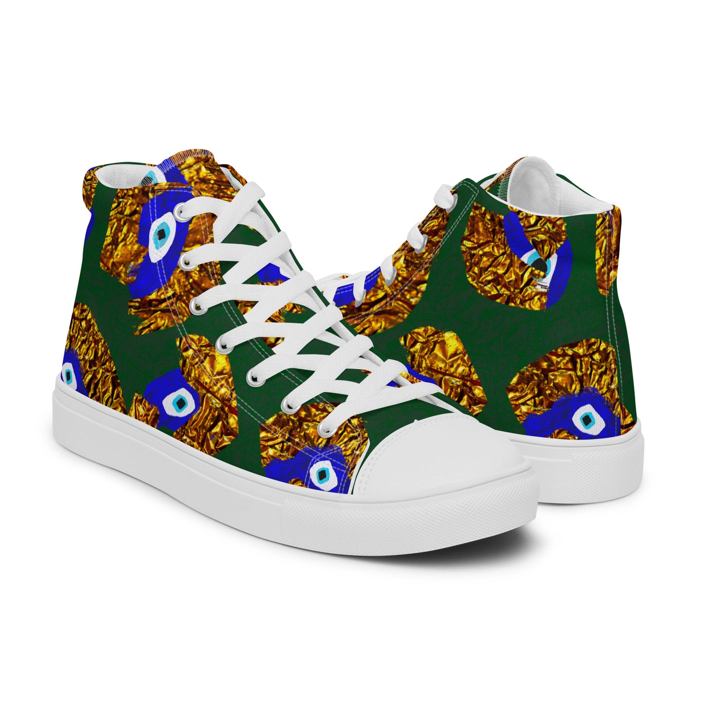 Women’s high top canvas shoes